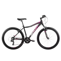 Youth bicycle ROMET Jolene 6.0, 26" black-pink (S)