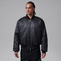 Jordan Flight Men's Nylon Varsity Jacket Black - Dydis M (II5314-010 Striukės)
