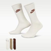Nike Sportswear Everyday Essential Crew Socks 3-Pack Multi-Color - Dydis XL (DX5025-904 Kojinės)