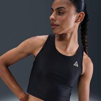 Nike ACG "Tree Frog" Women's Dri-FIT ADV Reversible Tank-Top Black/ Mink Brown/ Summit White - Dydis XS (HJ0252-010 Marškinėliai)