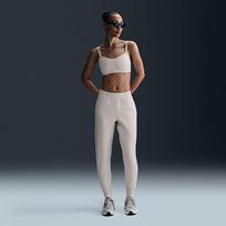 Nike 24.7 ImpossiblySoft Women's Dri-FIT Mid-Rise Joggers Lt Orewood Brn/ Lt Iron Ore - Dydis XL (HQ8184-104 Kelnės)