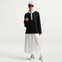 Nike Sportswear Women's Oversized Mid-Rise Culotte Pants Sail/ Sail - Dydis XS (IQ0438-133 Kelnės)