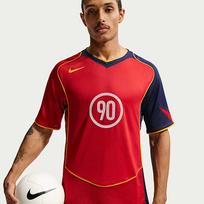 Nike Total 90 Men's Dri-FIT Soccer Jersey Gym Red/ Midnight Navy/ University Gold - Dydis S (IB4208-687 Marškinėliai)