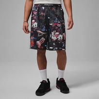 Jordan Flight Men's Printed Cat Scratch Shorts Black - Dydis XL (IF1841-010 Šortai)