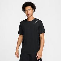 Nike AeroSwift Men's Dri-FIT ADV Short-Sleeve Running Top Black/ Summit White - Dydis L (HJ3377-010 Marškinėliai)