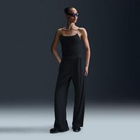 Nike 24.7 PerfectStretch Women's Dri-FIT High-Waisted Loose Wide-Leg Pants Black/ Dk Smoke Grey - Dydis XL (HM8389-010 Kelnės)