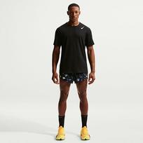 Nike AeroSwift Glam Men's Dri-FIT ADV 2" Brief-Lined Running Shorts Black/ Laser Orange - Dydis L (IF2068-010 Šortai)