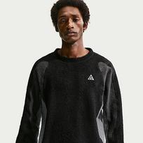 Nike ACG "Wolf Lichen" Crew Black/ Anthracite/ Cool Grey/ Summit White - Dydis S (IH1445-010 Džemperiai)