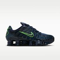 Nike Shox TL Thunder Blue/ Black-Obsidian-Green Strike - Dydis 44 (AV3595-402 Laisvalaikio batai)