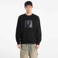 FRED PERRY Box Graphic Sweatshirt Black/ Anchorgrey - Dydis XL (M2425 U73 Džemperiai)