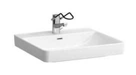 Pro Liberty praustuvas neįgaliesiems 600x550mm , baltas su skyle maišytuvui ir persipylimu H8119500001041