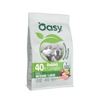 Oasy Monoprotein Adult Medium/Large sausas pašaras su triušiena šunims, 10 kg