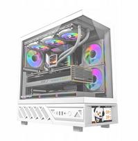 DarkFlash DS950V computer case with display (white) + 6 fans | DS950 SCRN WHT +6F | 4711527008535