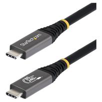 STARTECH.COM 1,5m USB4 Kabel 80Gbps USB-IF-zertifiziertes USB-C Ladekabel 240W 8K 120Hz-4K 240Hz DP2.1monitorkabel Thunderbolt 4