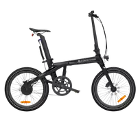 Electric bicycle ADO A20 Carbon, Black