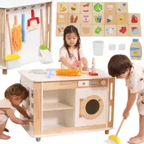 VIGA "3-in-1" namų centras su priedais - mokymasis ir žaidimai vaikams