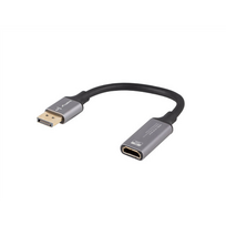 Adapteris DisplayPort į HDMI Lanberg AD-DP-HD-04 8K UHD palaikymas sidabrinis