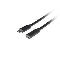 USB-C kabelis Lanberg CA-USBE-20CC-0015-BK USB-C į USB-C 1.5m juodas