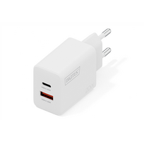 Maitinimo adapteris Digitus DA-10300 24 pin USB-C 4 pin USB Type A 2 polių 20 W baltas