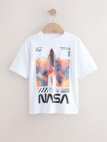 NEXT NASA marškinėliai trumpomis rankovėmis, W43394, 128 cm