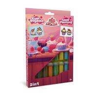 Red Castle kūrybinis smėlio rinkinys 2in1 „Keksiukas“