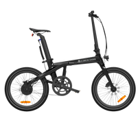 Electric bicycle ADO A20 Carbon, Black