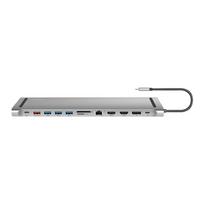 Logilink USB3.2 docking station with USB-C, 12-port, PD