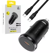 Blavec BS-01C-C Road car charger | 20W | PD | USB-C | with included USB-C to USB-C cable | black