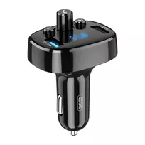 XO fM transmitter BCC02 Bluetooth MP3 car charger, 15W, black