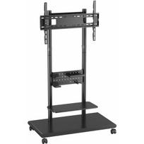 EQUIP 650635 50–90" mobilus televizoriaus stovas su ratukais