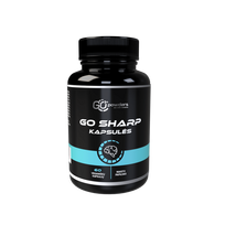 RAW POWDERS Go Powders "Go Sharp" (60 kapsulių)