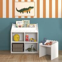 Book Nook Montessori Snow – vaikų knygų ir žaislų lentyna