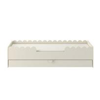 Book Nook Montessori Latte Lova 80x160 su stalčiumi