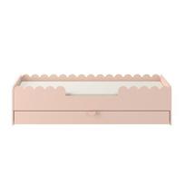 Book Nook Montessori Vintage Rose Lova 80x160 su stalčiumi