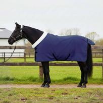 Arklių antklodė Jūrinė mėlyna 125 cm Poliesterio flisas