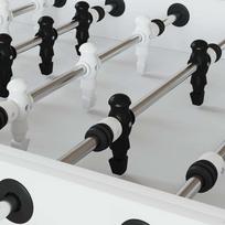 Stalo futbolo žaidėjai 24 pcs Juoda ir Balta HIPS