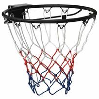Krepšinio lankas juodos spalvos 45cm plienas