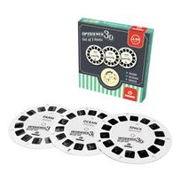Svoora retro 3D akinių diskų papildymas B 3 vnt