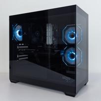(P930) Stacionarus žaidimų-darbo kompiuteris Ryzen 7 5700X B550M WIFI 32GB DDR4 1TB NVMe SSD RX 9060 XT 16GB