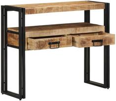 Konsolinis stalas Ruda 90 x 33 x 75 cm Kietas mango medis