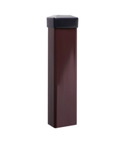 Stulpas tvorai - 60x40 mm., H2.5 m., (st. 2.0), ZN+RAL6005
