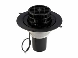 Įlaja apšiltinta su kaitinimo kabeliu - D110 mm H250 mm