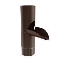 Vandens skirstytuvas BILKA - Bilka  -  125/90 mm  -  Juoda – RAL 9005