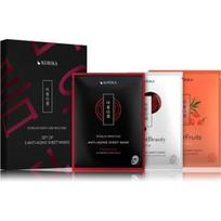 Korika Anti-Aging Sheet Masks veido kaukių rinkinys (3 x 20g.) - 3 x 20 g.