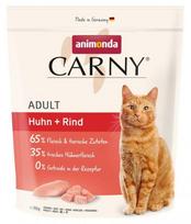 ANIMONDA Cat Carny Adult sausas kačių maistas su vištiena ir jautiena, 350 g