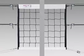 Tinklinio tinklas EXTRA LEAGUE PE+PA-9,5x1m black