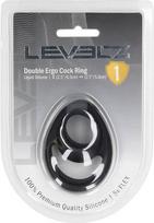 Varpos žiedas Levelz By Shots Double Ergo Silicone Cockring