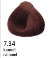 Allwaves Cream Color plaukų dažai, ilgalaikis dažymas, 100 ml 7.34 vidutinio blondinė medžio aukso.