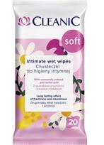 Cleanic Soft Intymių Higienos Servetėlės, 20 vnt