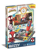 Clementoni - Quizzy - Spidey - Interactive game with 200 Quizzes + an electronic pen - From 3 years old